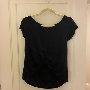 Black Tied Up T-Shirt